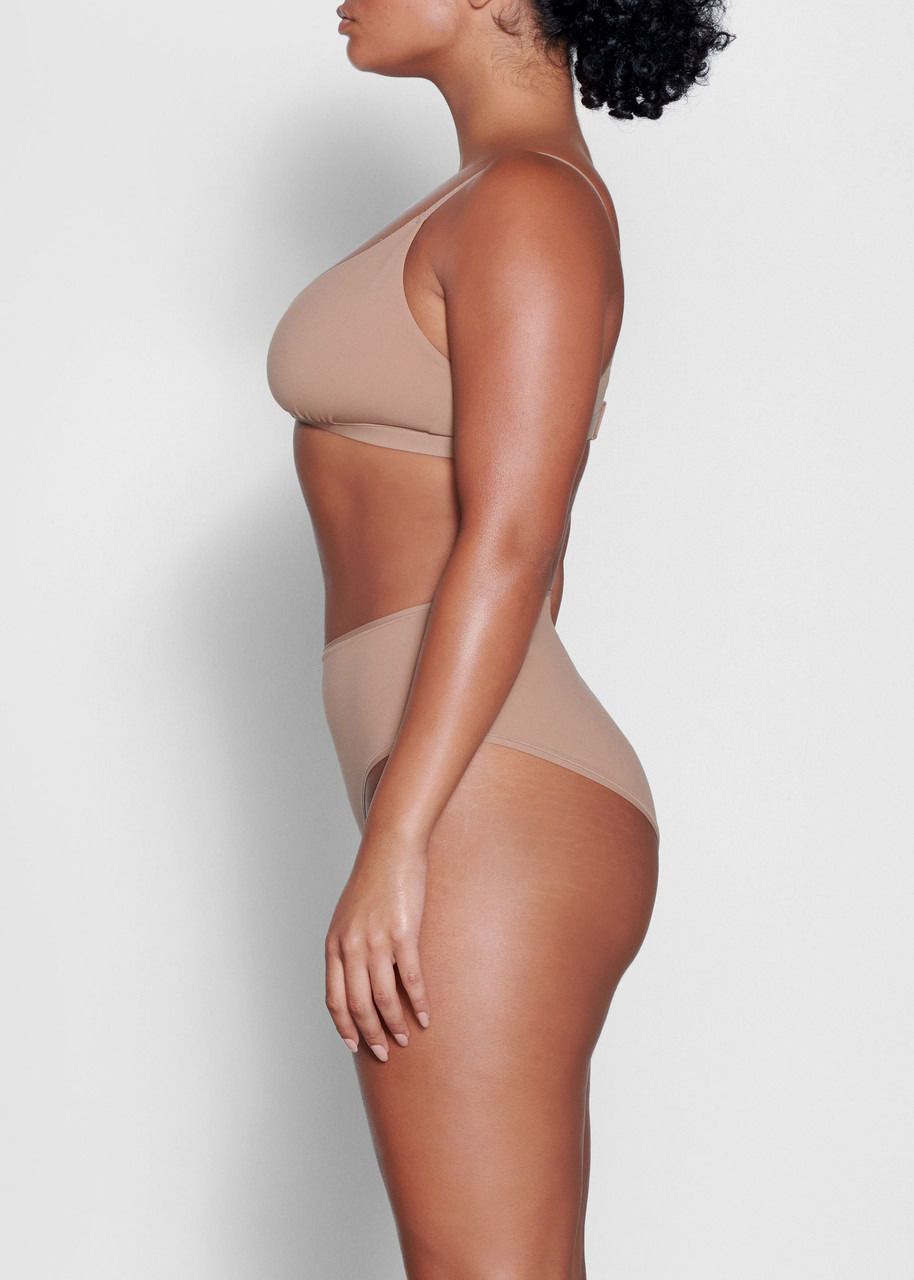 Skims Stretch-jersey Crossover Bralette - 4