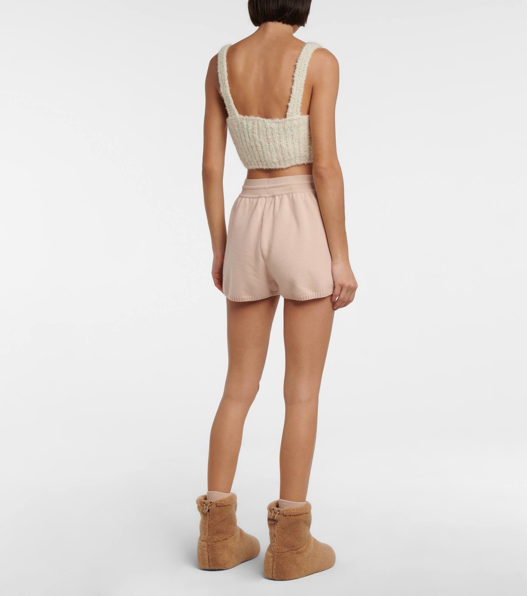 Cashmere crop top - 3