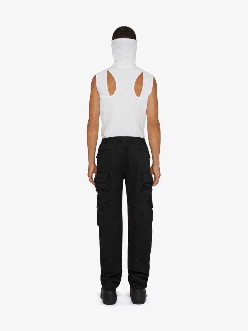 SLEEVELESS BALACLAVA TOP WITH CUTS 4