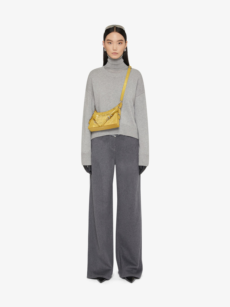 Givenchy MINI VOYOU BAG IN LAMINATED LEATHER outlook