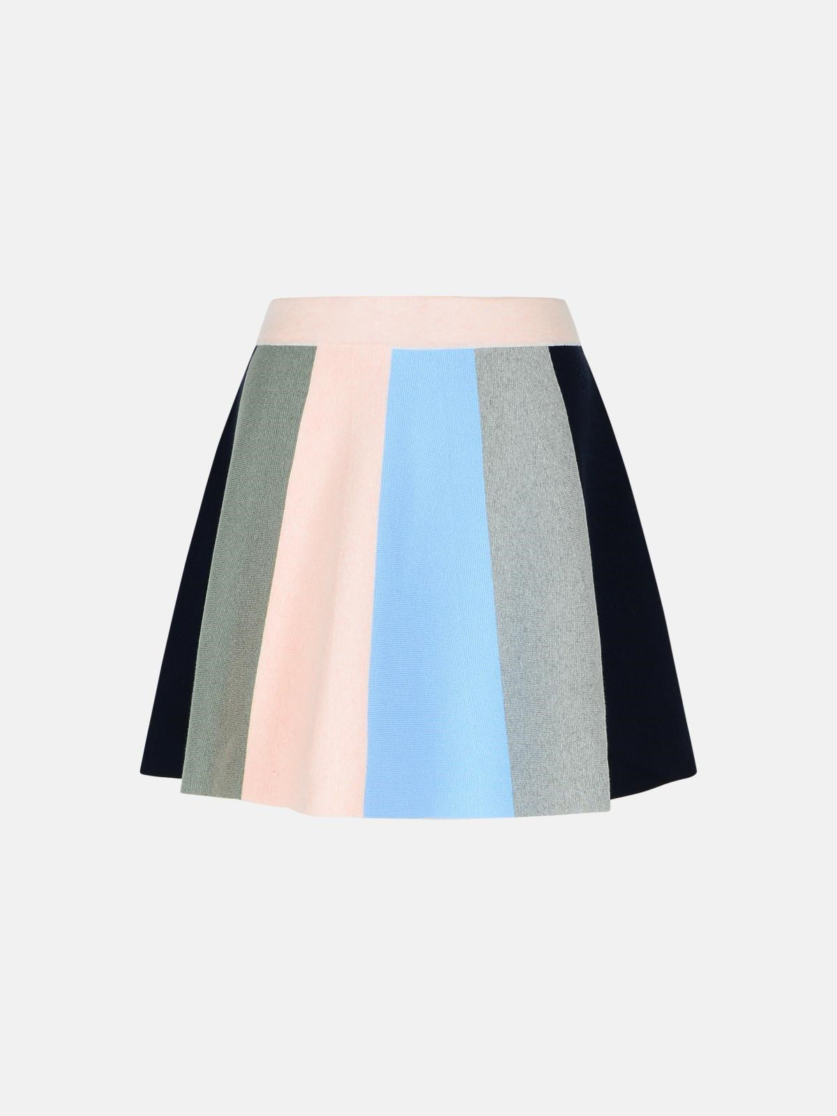 PINK COTTON MINISKIRT - 1