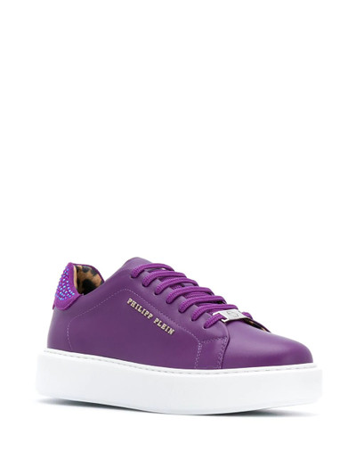 PHILIPP PLEIN lace-up low-top sneakers  outlook