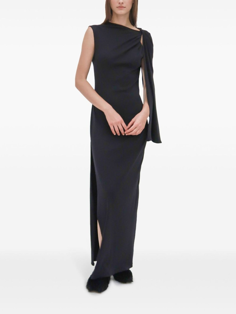 ROSETTA GETTY twist cape maxi dress outlook