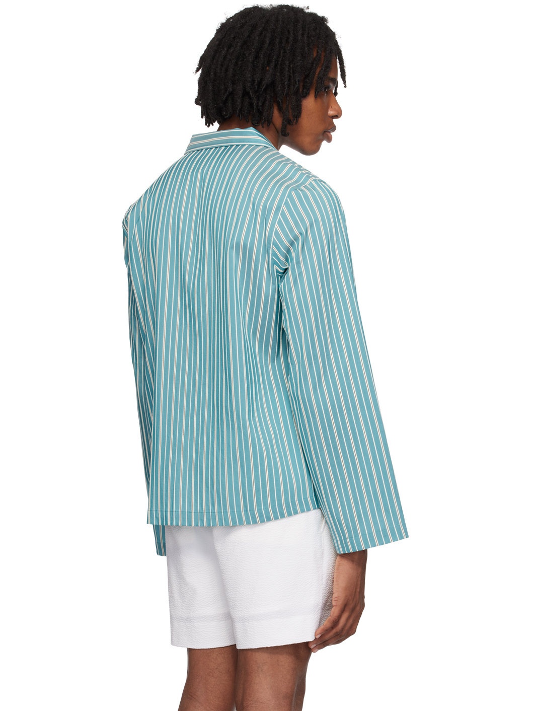 Blue Shore Stripe Shirt - 3