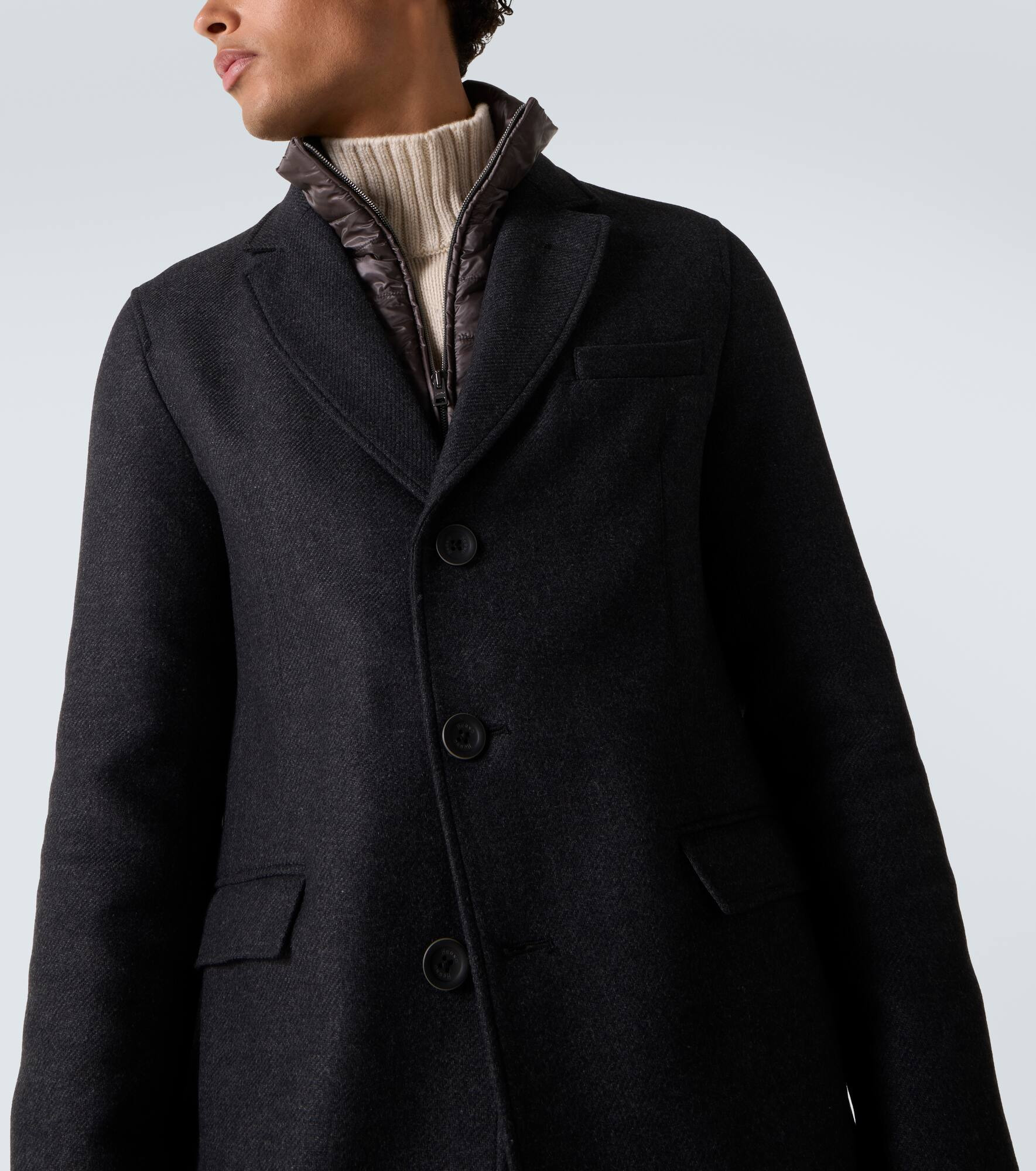 Wool-blend coat - 5
