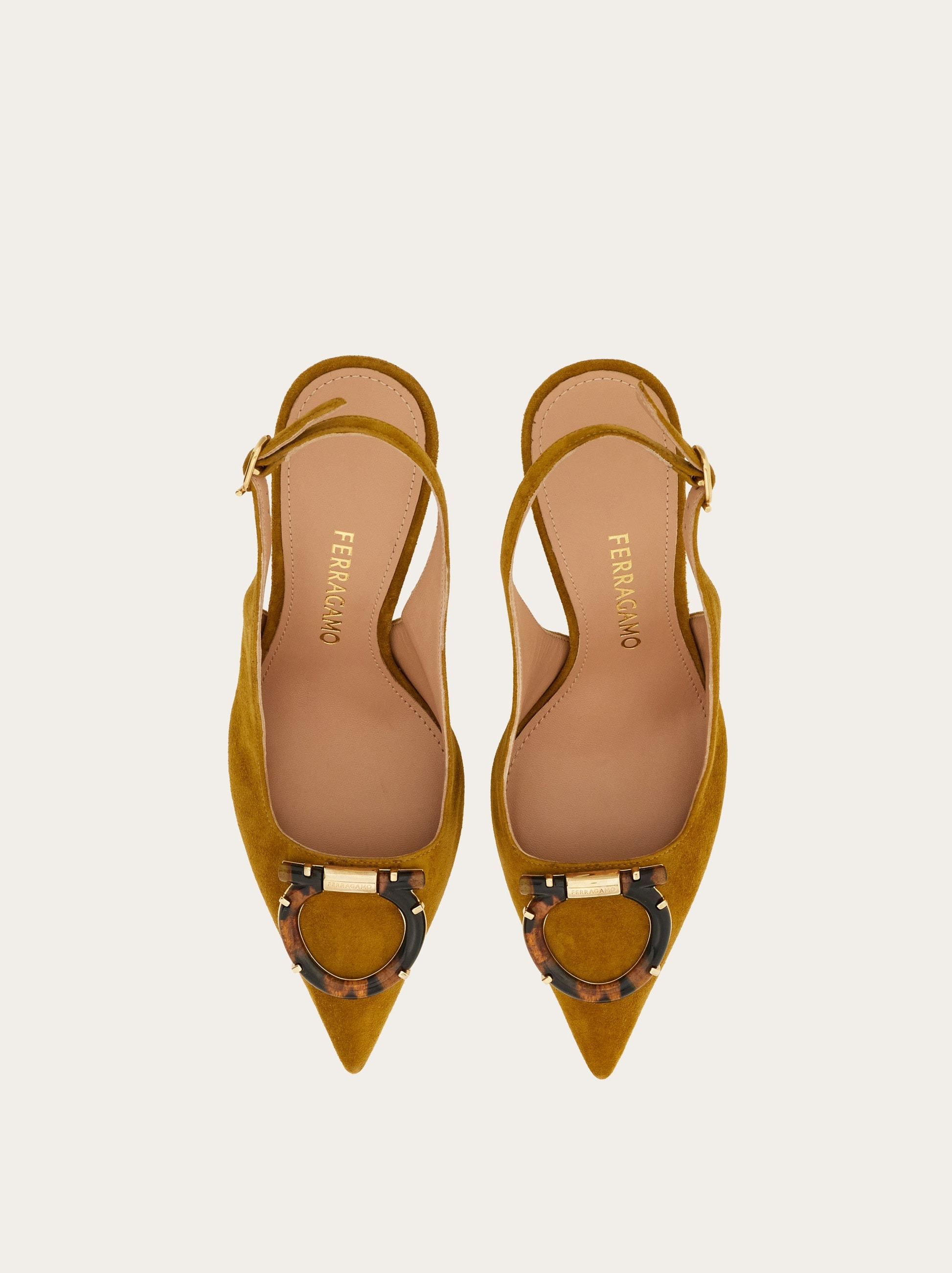 Maxi Gancini slingback pump - 3