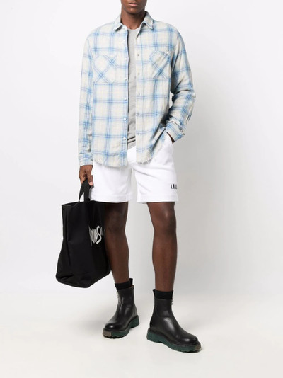 AMIRI drawstring-waist straight shorts outlook