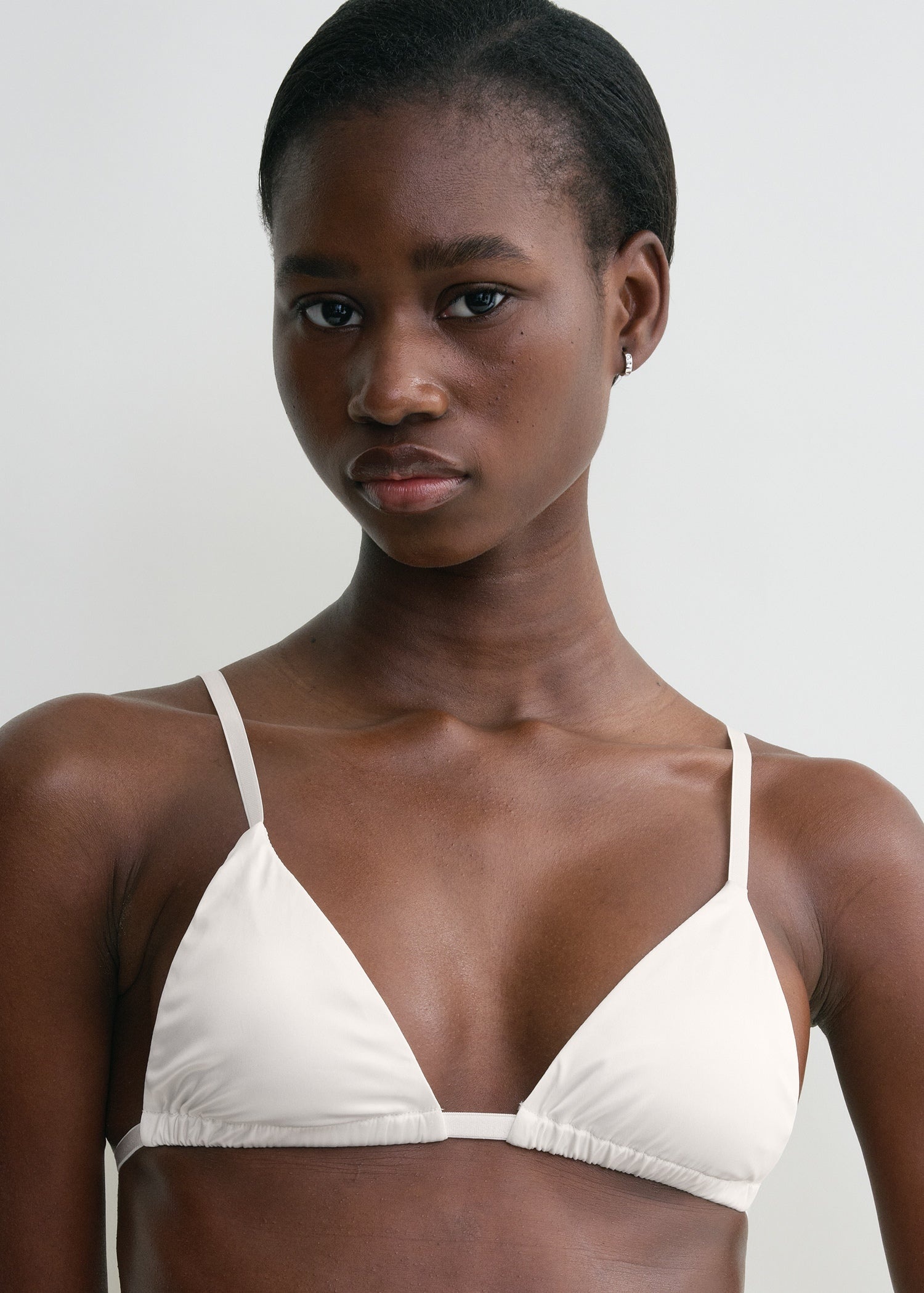 Satin bralette milk - 3
