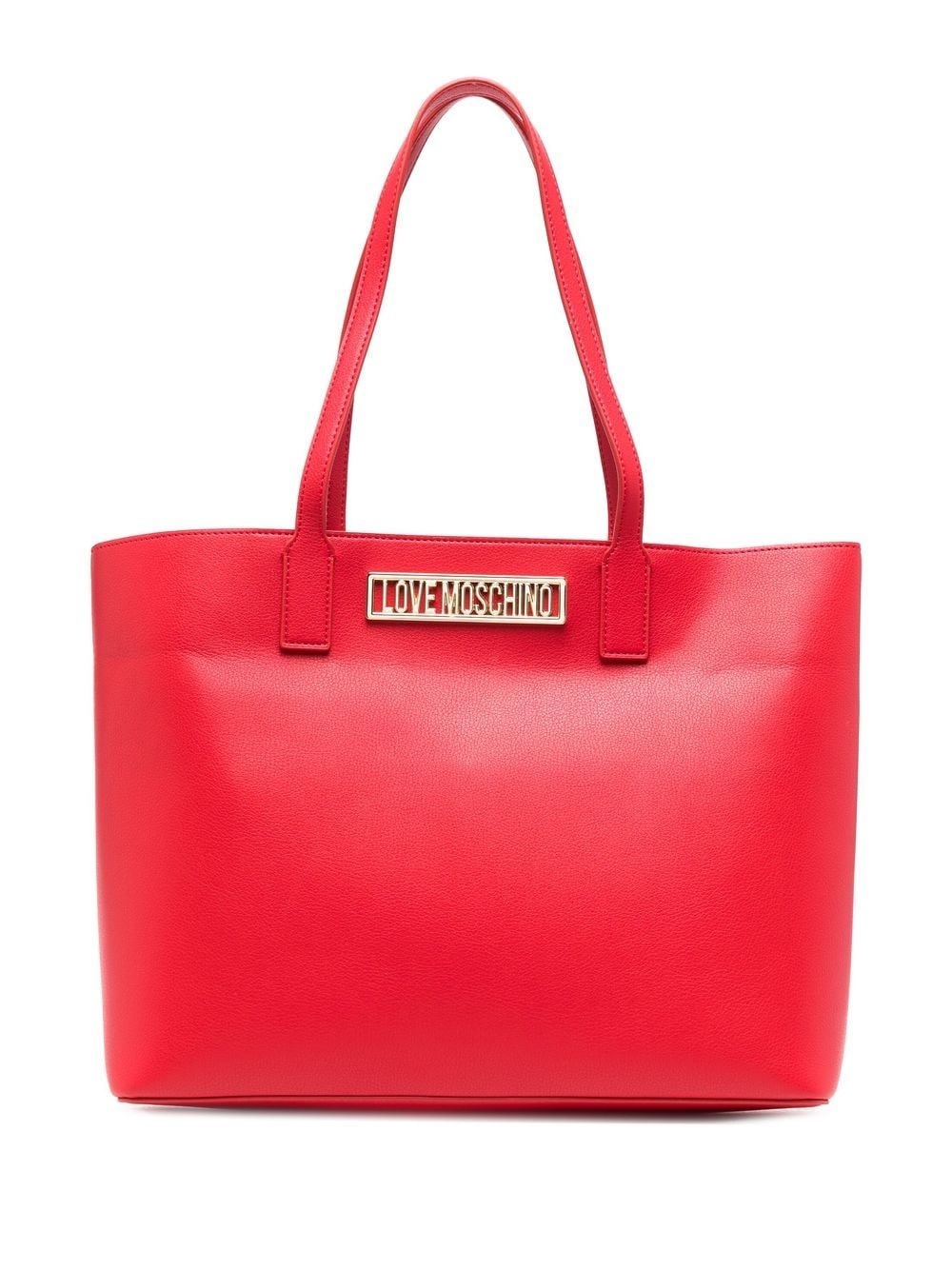 logo-plaque tote-bag - 1