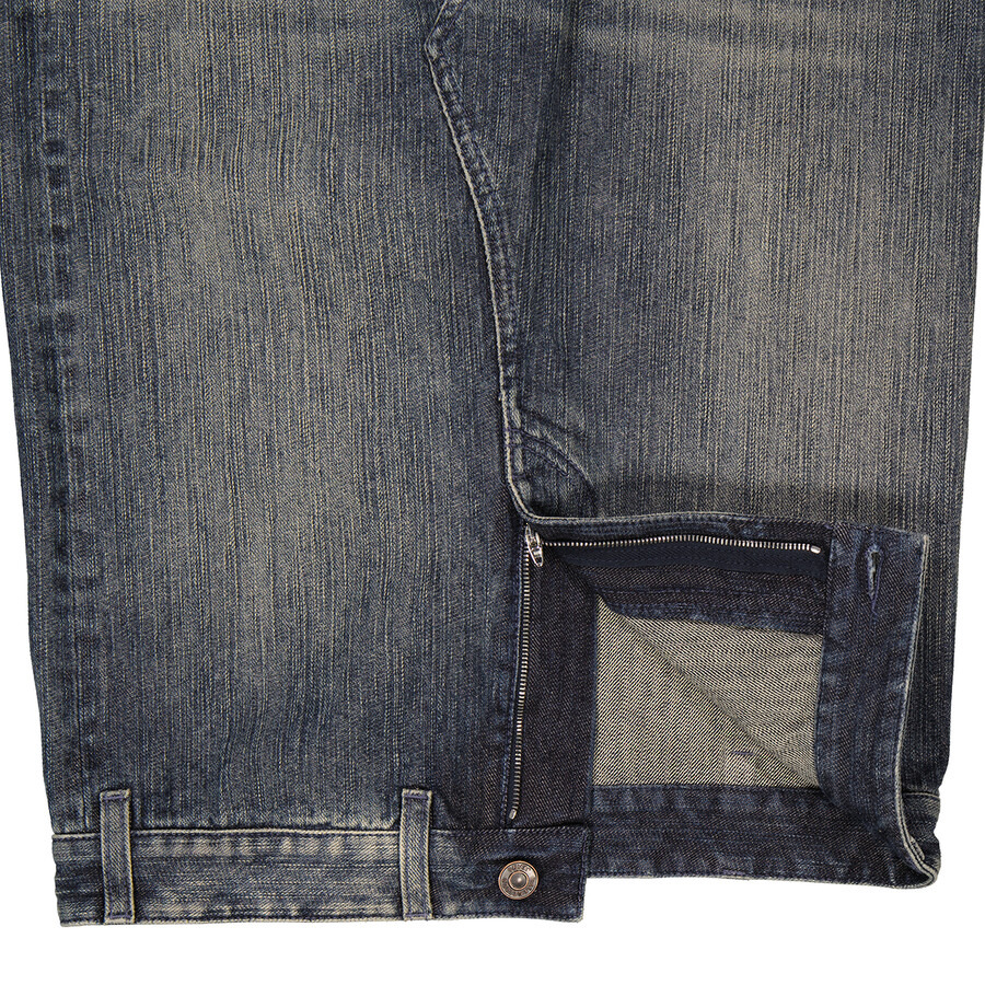 Balenciaga Deconstructed Midi Denim Skirt - 7