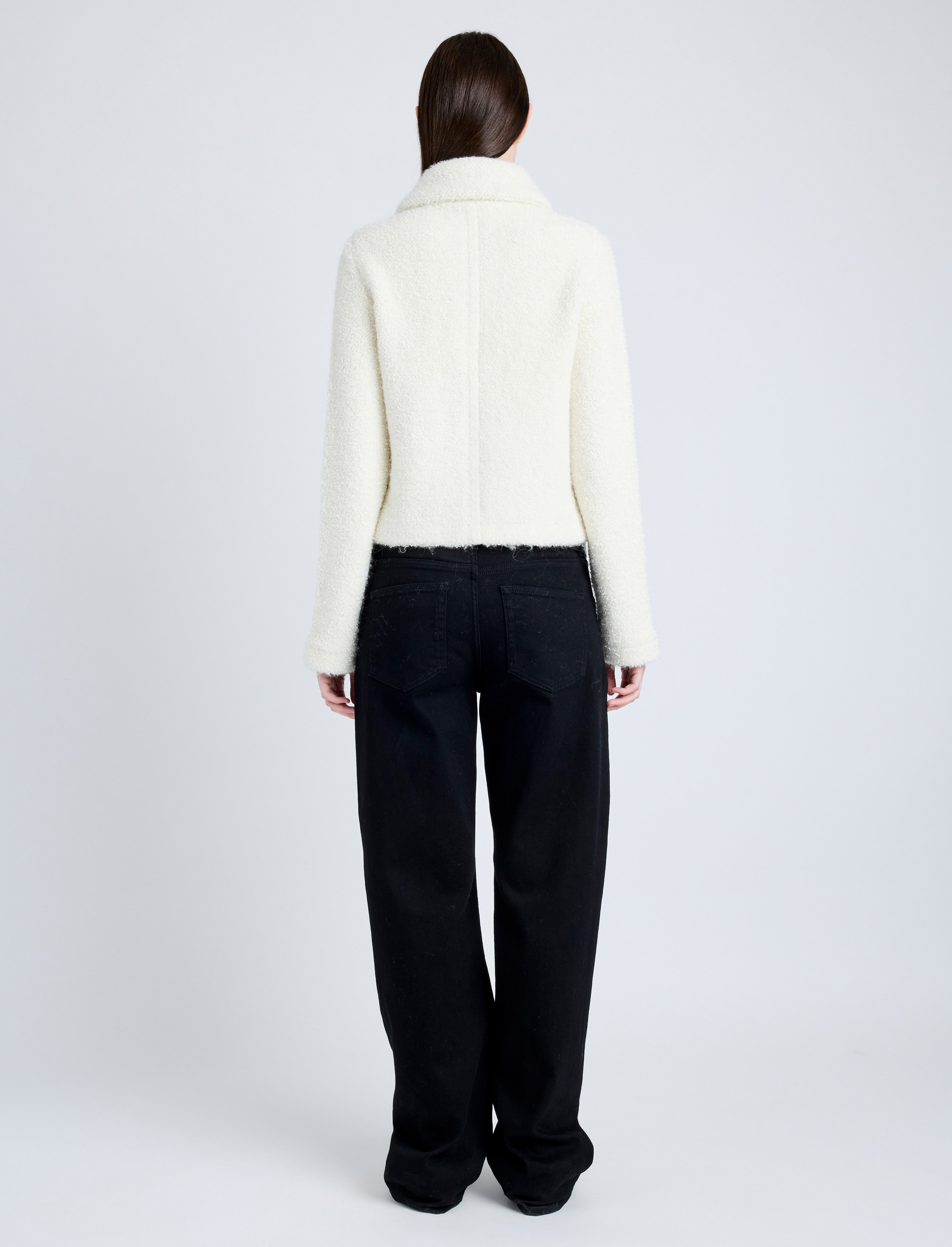 Sylvie Jacket in Loop Boucle Knit - 5