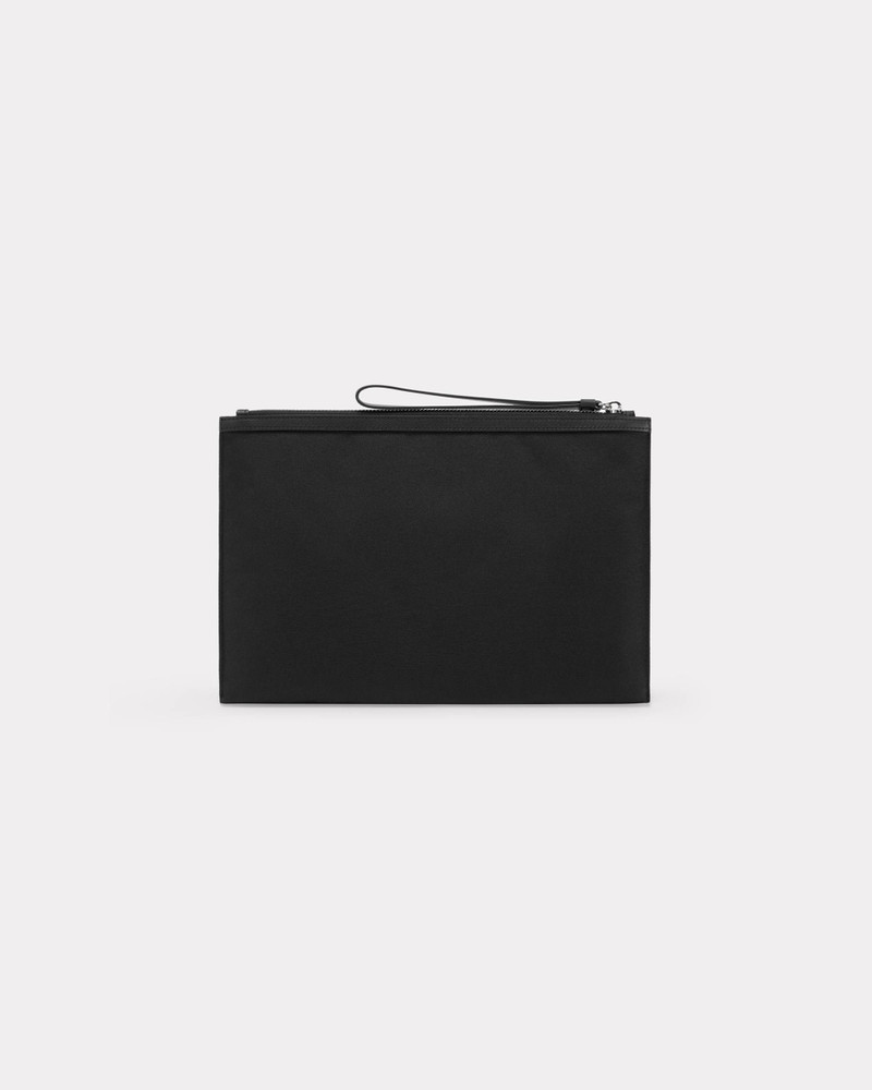 KENZO Large 'KENZOGRAPHY' nylon clutch outlook