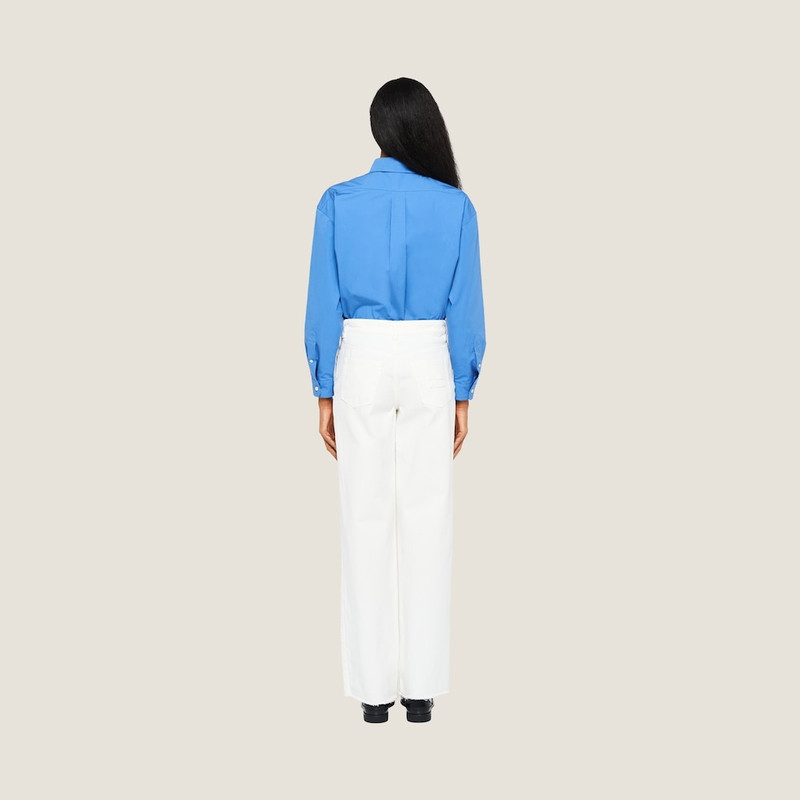 Miu Miu Five-pocket denim jeans outlook