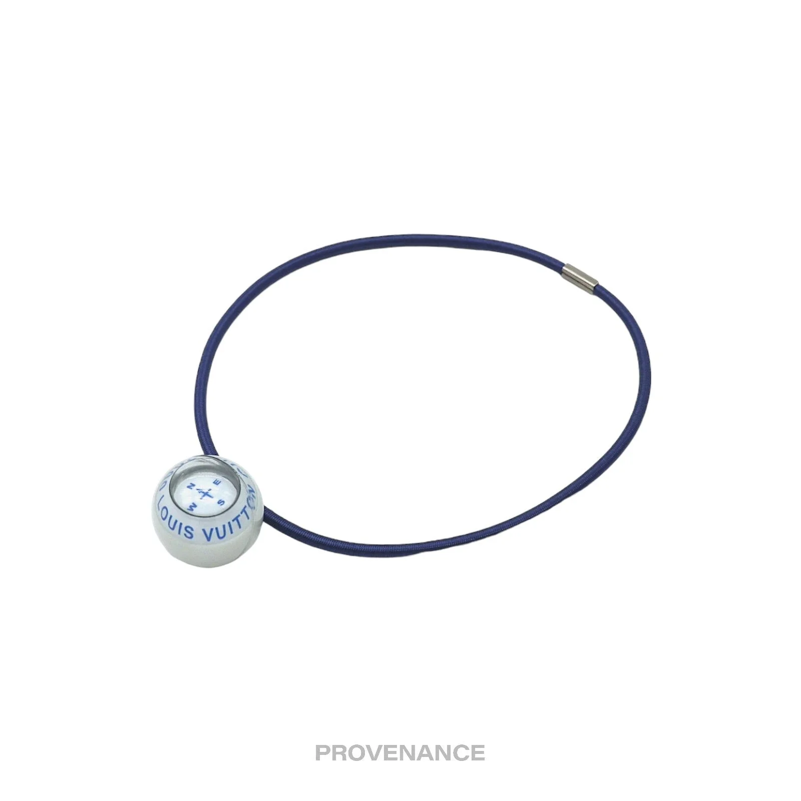 Louis Vuitton Cup 2000 Compass 360 Necklace - Blue - 1