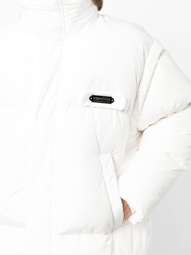 logo-plaque puffer jacket 5
