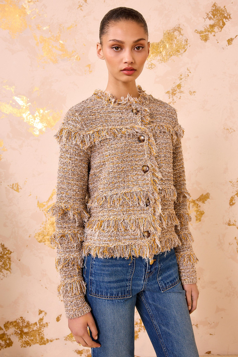 Gita Knit Tweed Jacket 1