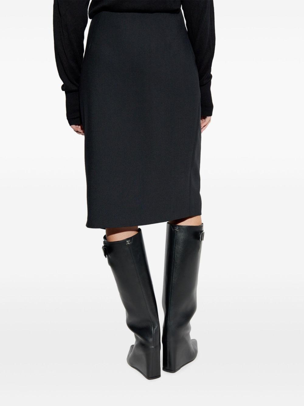 logo-plaque skirt - 4