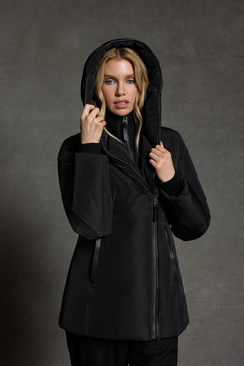 ADALI-NFR Down coat with Signature Mackage Collar 1