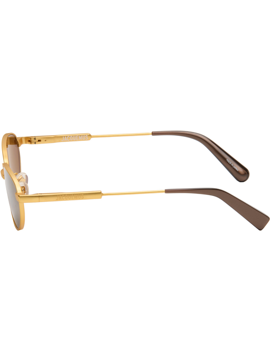 Gold 'The Alba' Sunglasses - 3