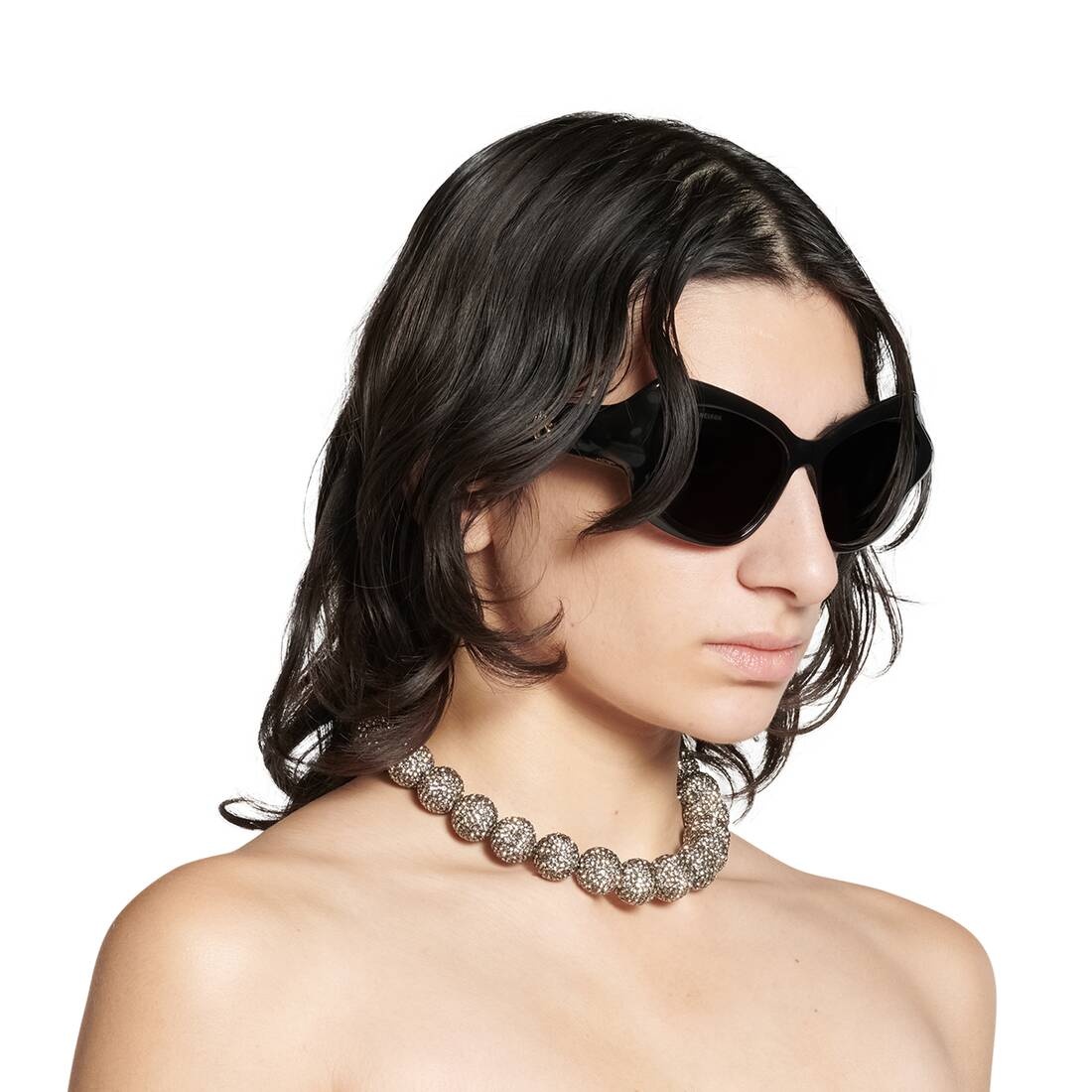 Women's Quantum Choker  in Silver - 4