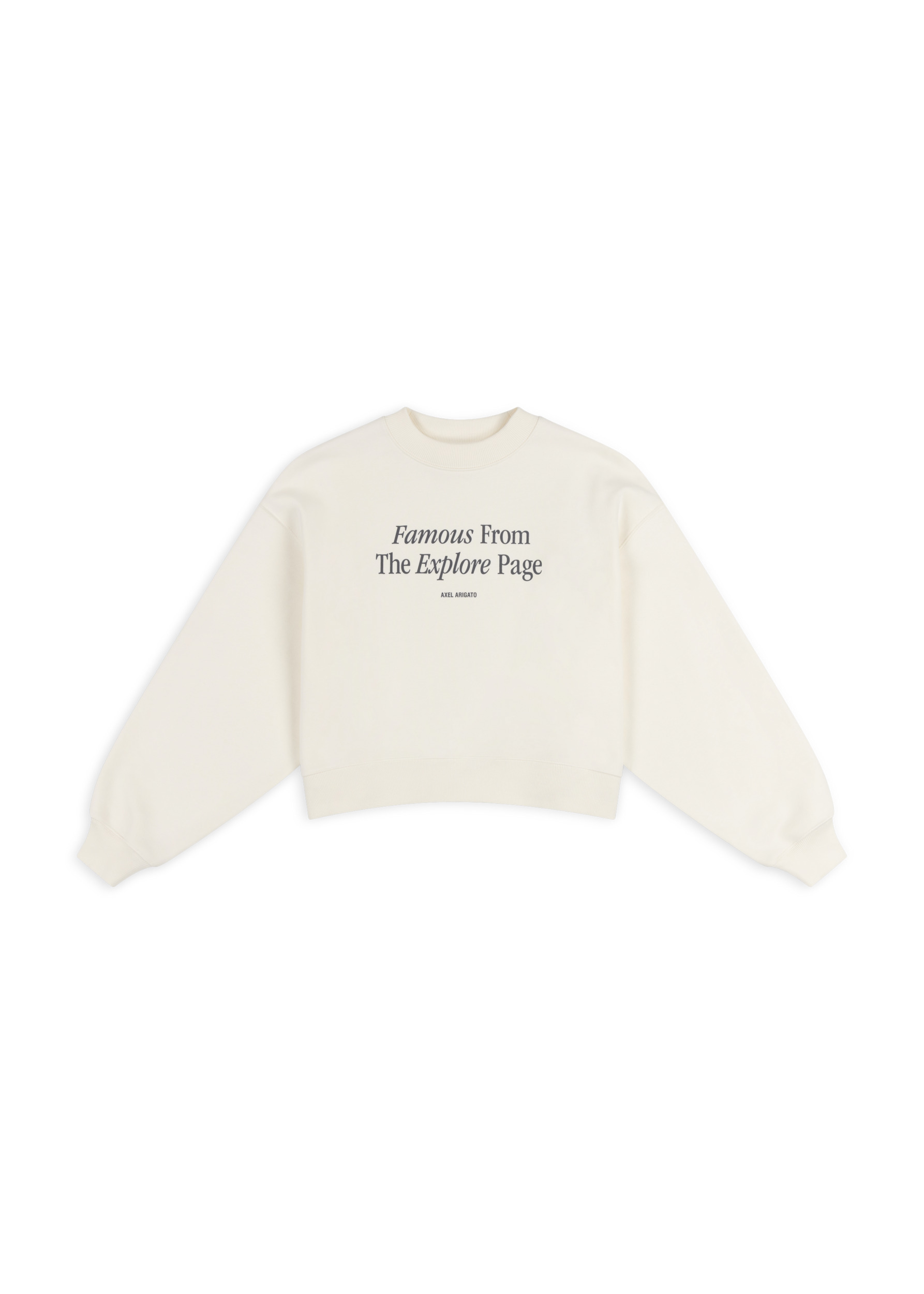 Famous Printed Sweatshirt - 1