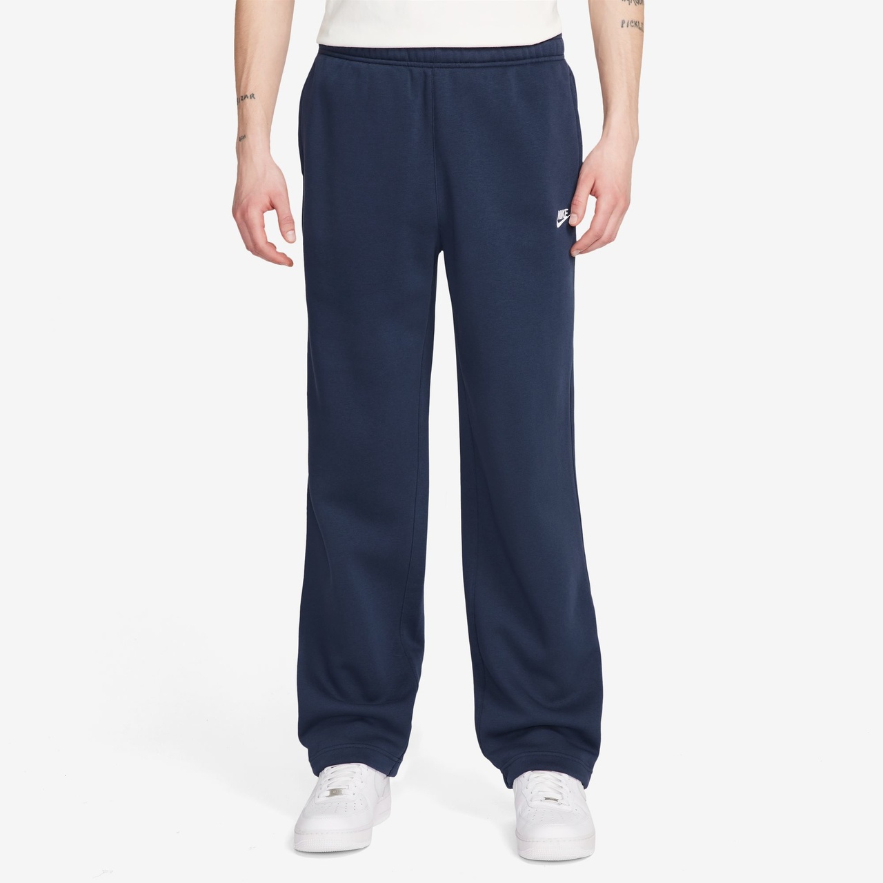 Nike Mens Nike Club BB Fleece Bungee Pants - 1
