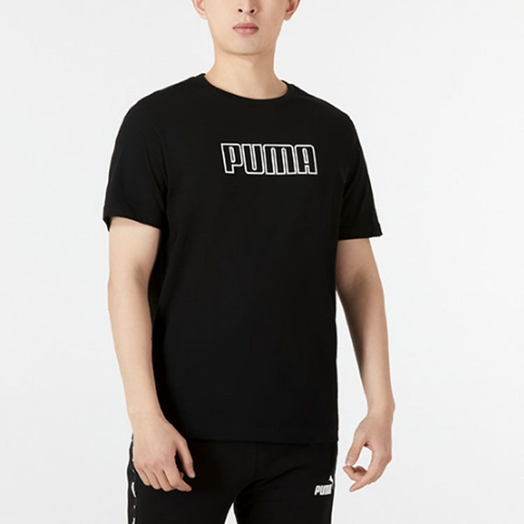 PUMA Essentials Logo T-shirt 'Black' 671602-01 - 3