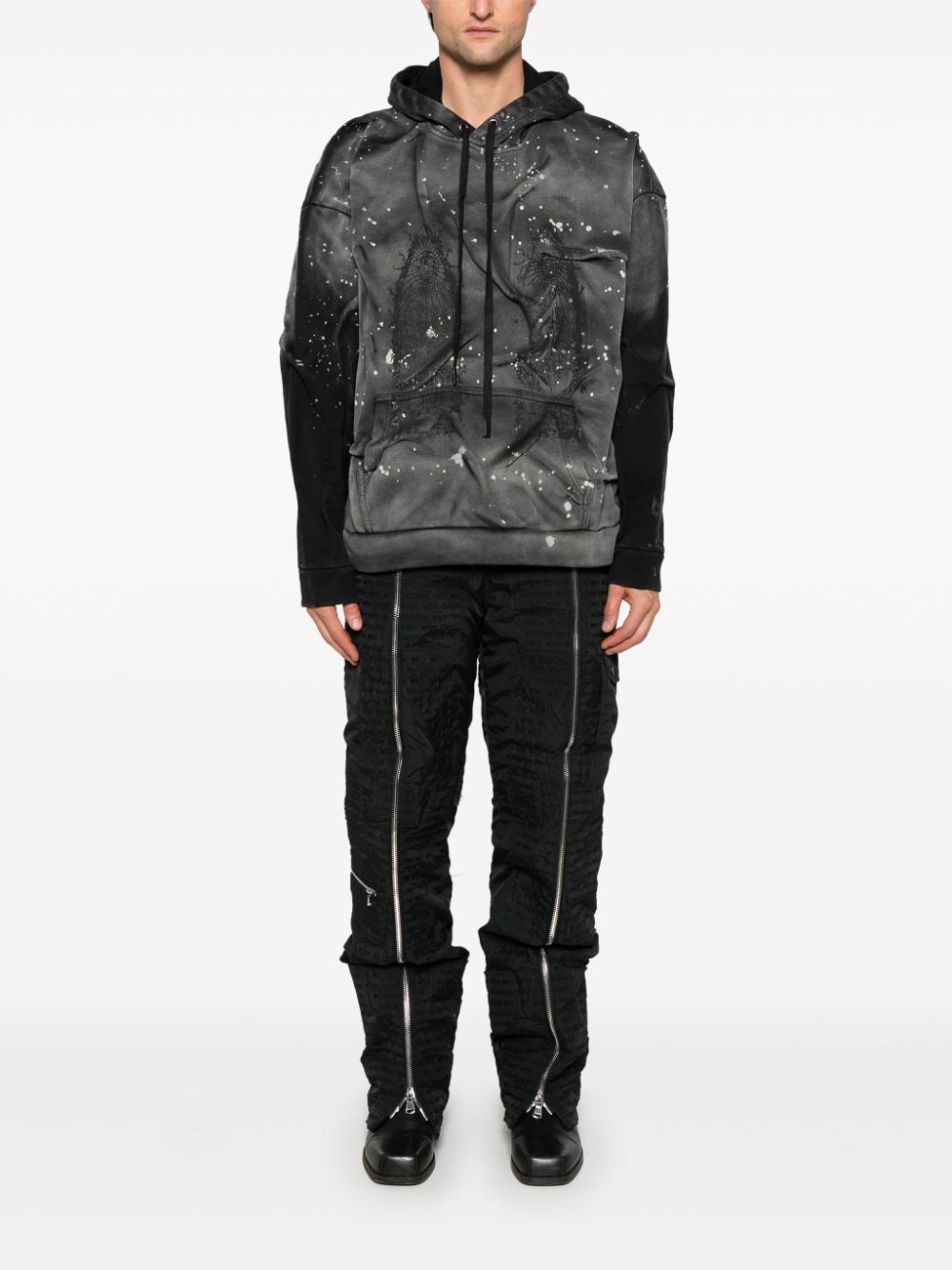 Gathered Thorn hoodie - 2
