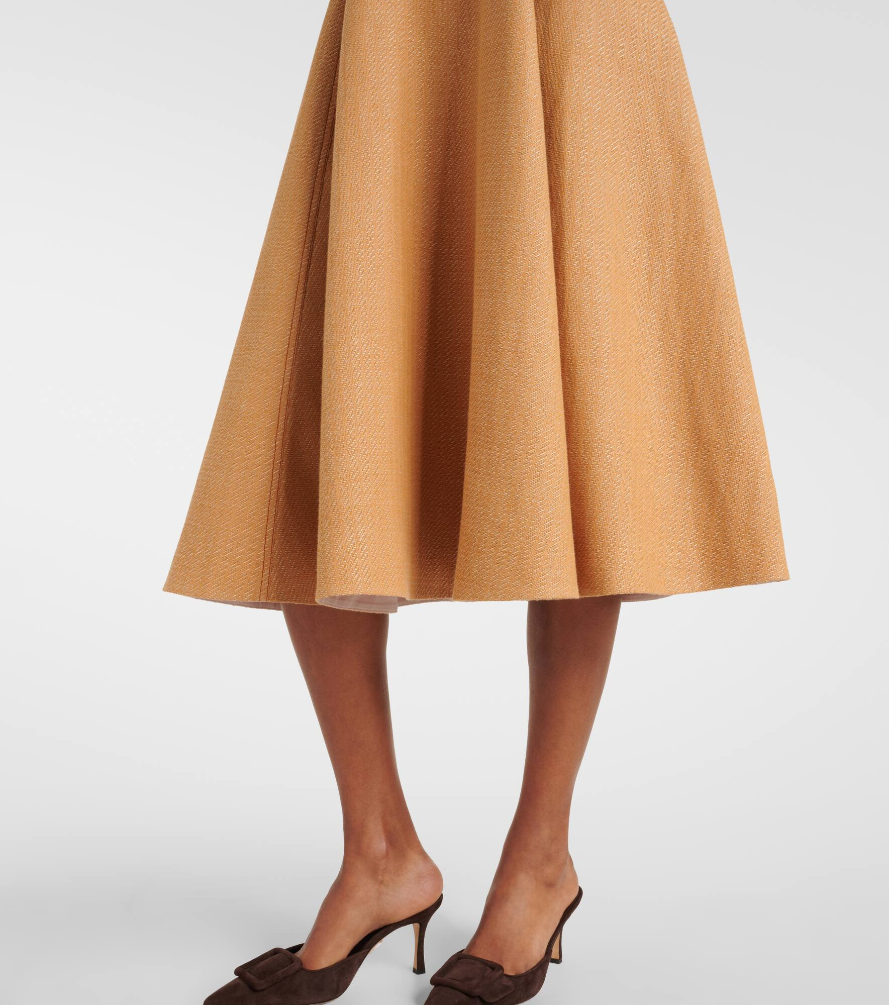 Jody cotton and linen blend dress - 5