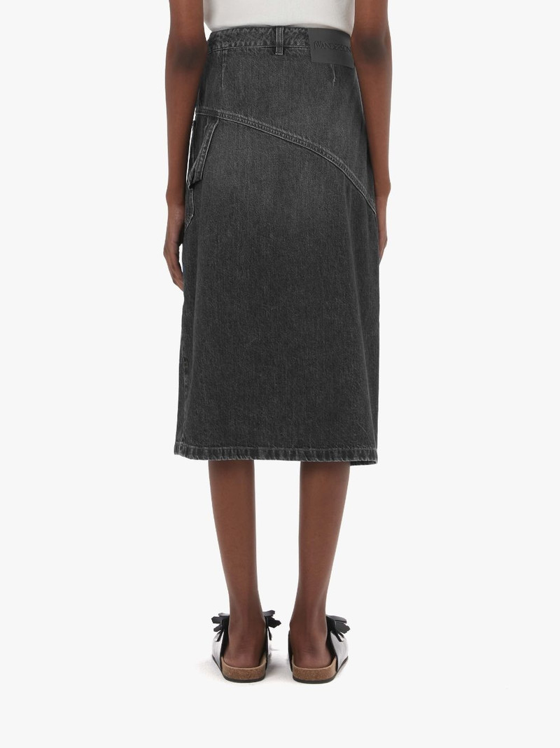DENIM MIDI SKIRT 3