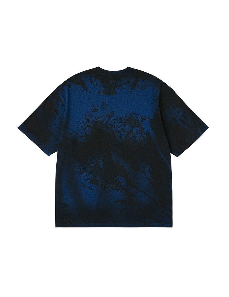 EVISU Button Seagull Print Oversized T-Shirt outlook
