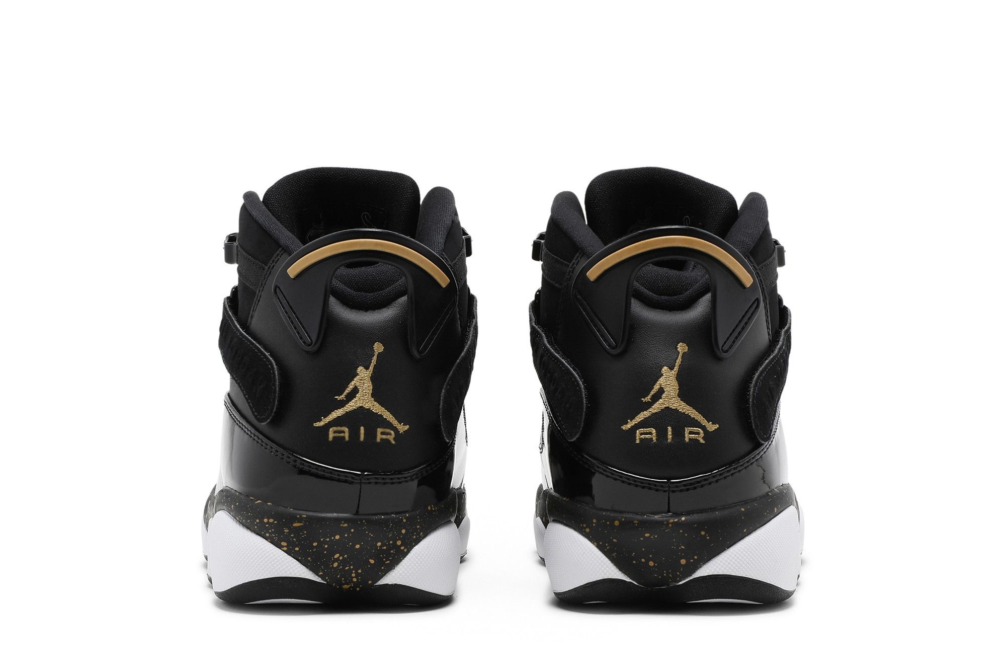 Air Jordan 6 Rings 'Black Metallic Gold' - 6