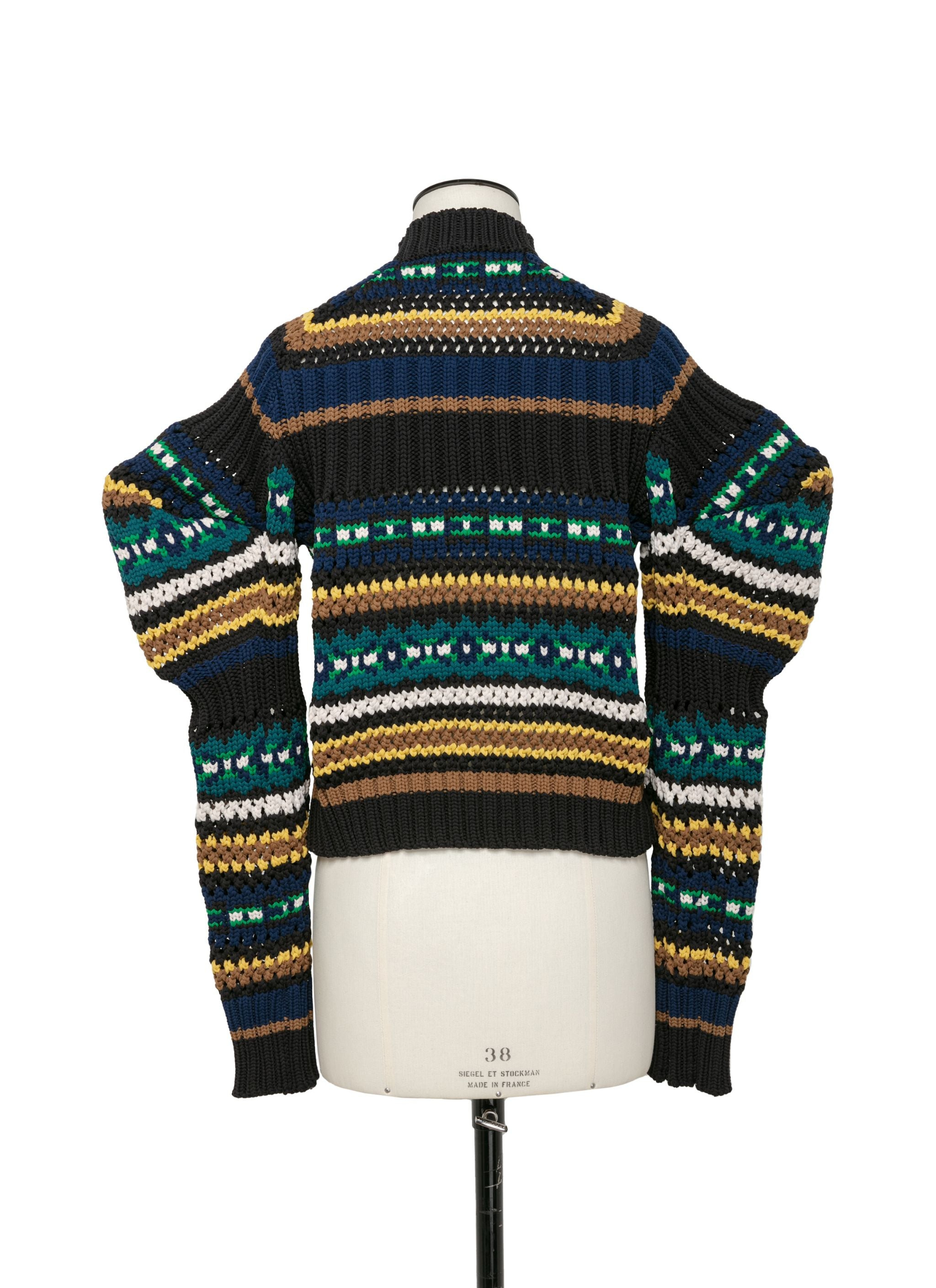 Mesh Knit Cardigan - 3