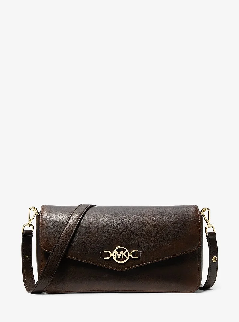 Kacey Medium Burnished Shoulder Bag - 1