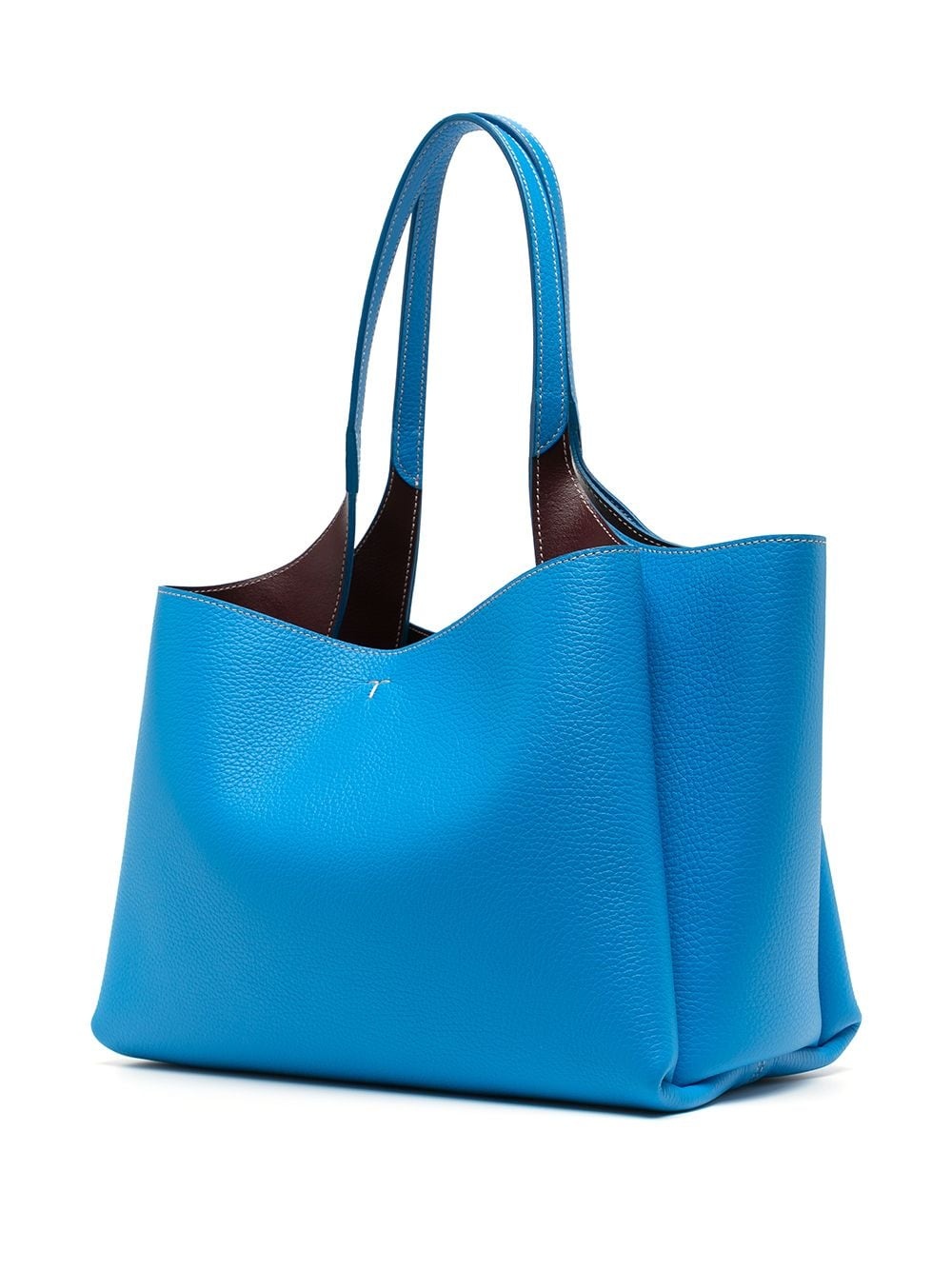 leather tote bag - 3