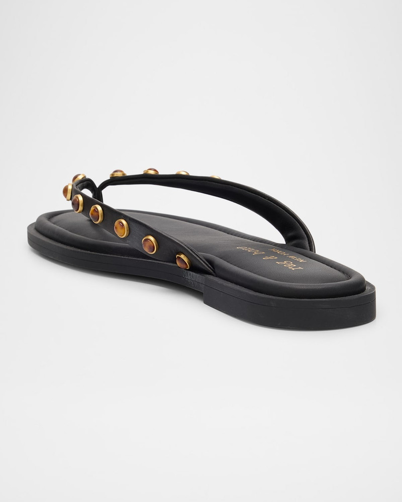 rag & bone Cabochon Gia Thong Sandals outlook