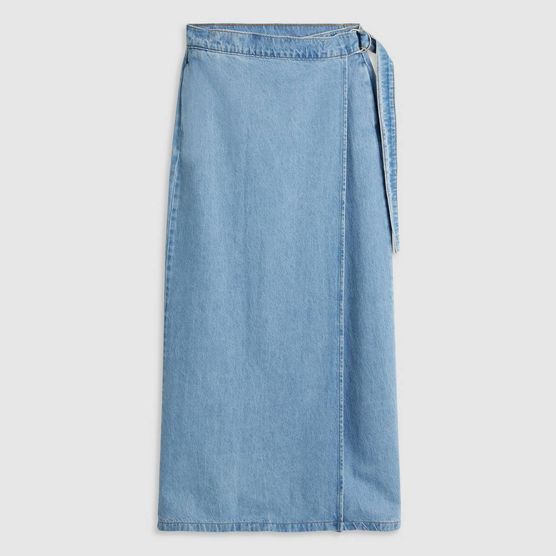 COLUMN WRAP SKIRT - 1