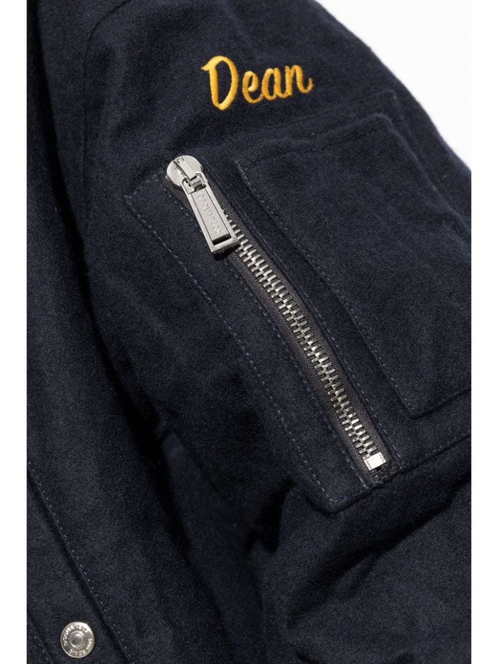 Logo-embroidered bomber jacket - 5