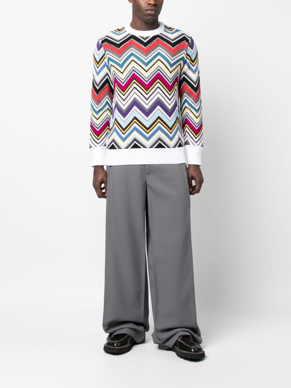 zig-zag sweatshirt - 2