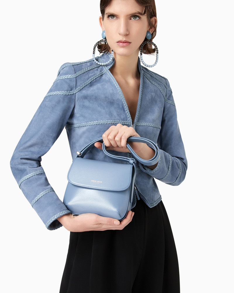 SMALL PALMELLATO-LEATHER LA PRIMA BAG 7