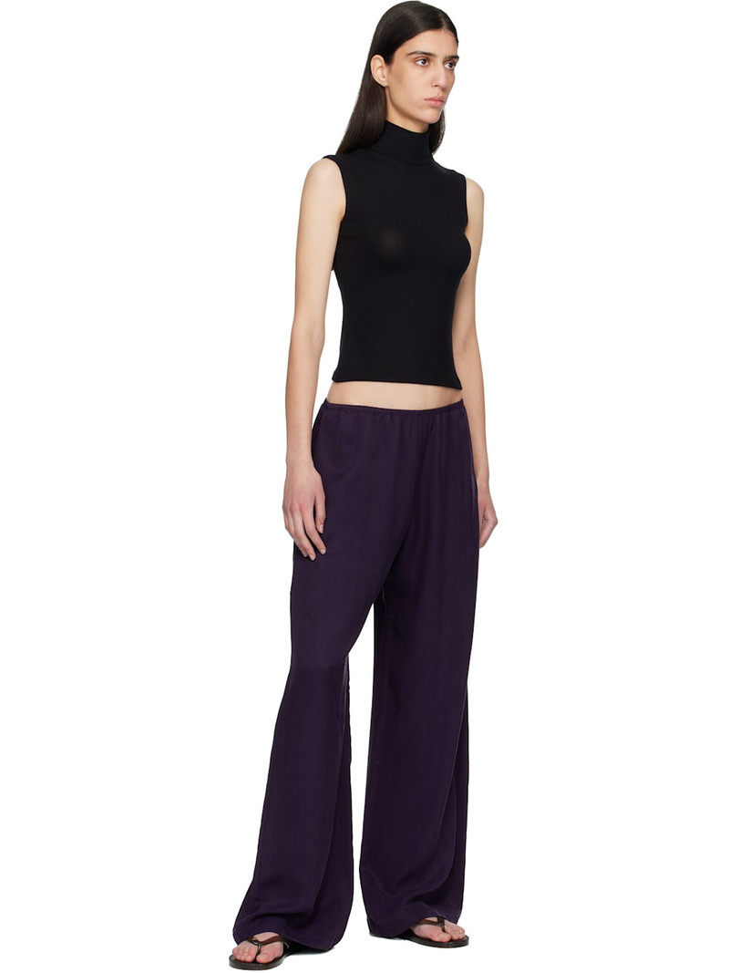 LESET Purple Kim Pocket Trousers outlook