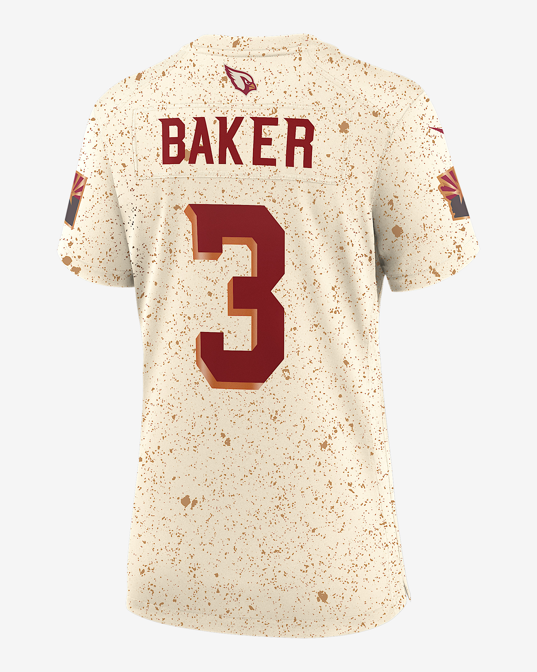 Budda Baker Arizona Cardinals Rivalries Collection Women’s Nike NFL Game Jersey - 2