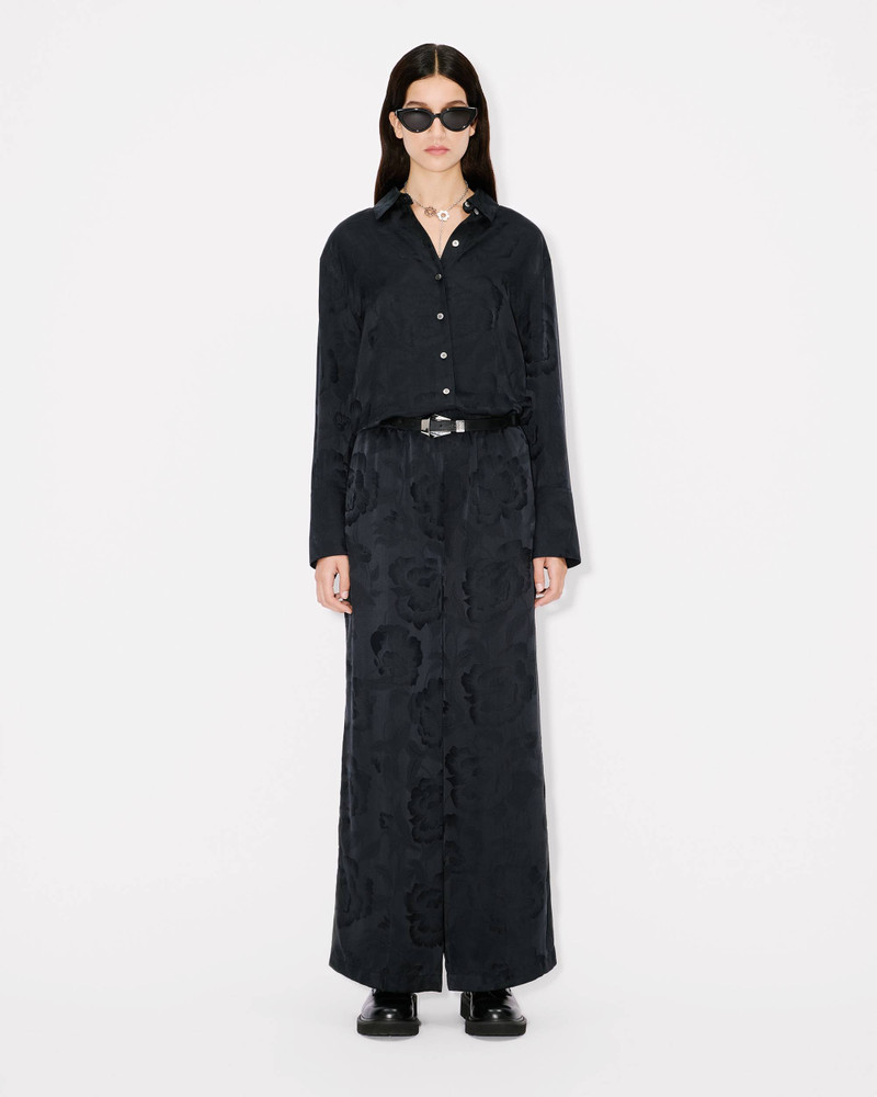'KENZO Peonies' shirt in silk viscose 5
