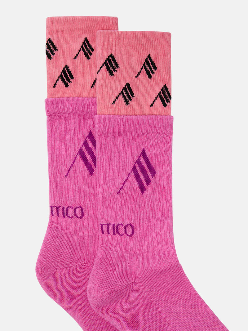 THE ATTICO PINK SOCKS outlook