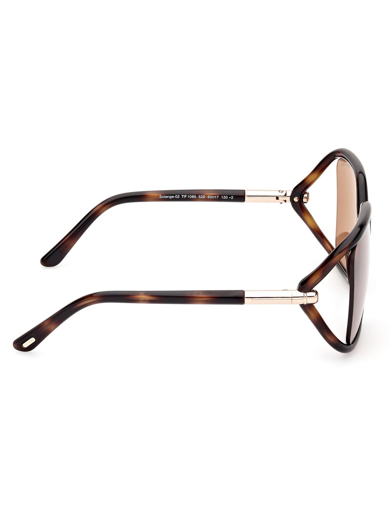 tortoiseshell oversize-frame sunglasses 7