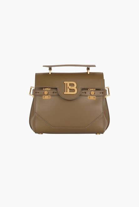 Khaki smooth leather B-Buzz 23 bag - 1