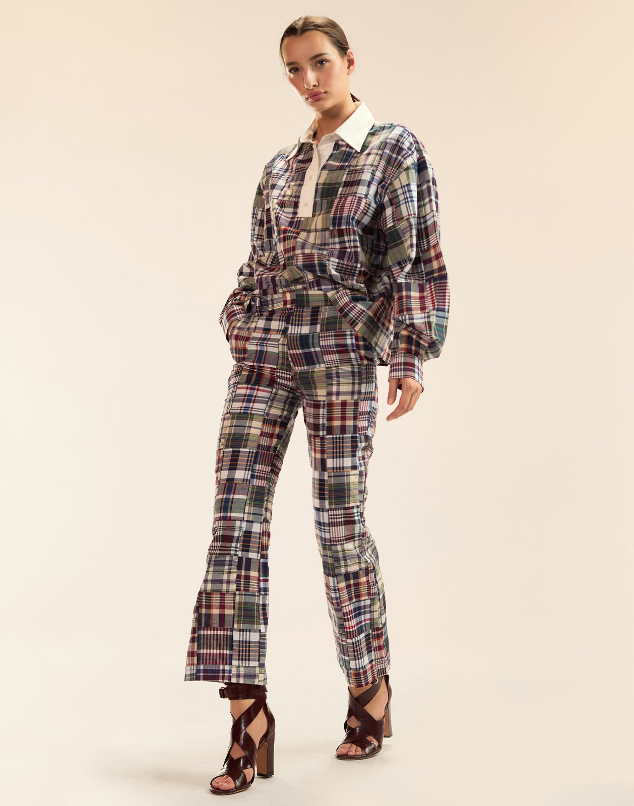 Marisol Madras Rugby Shirt - 5
