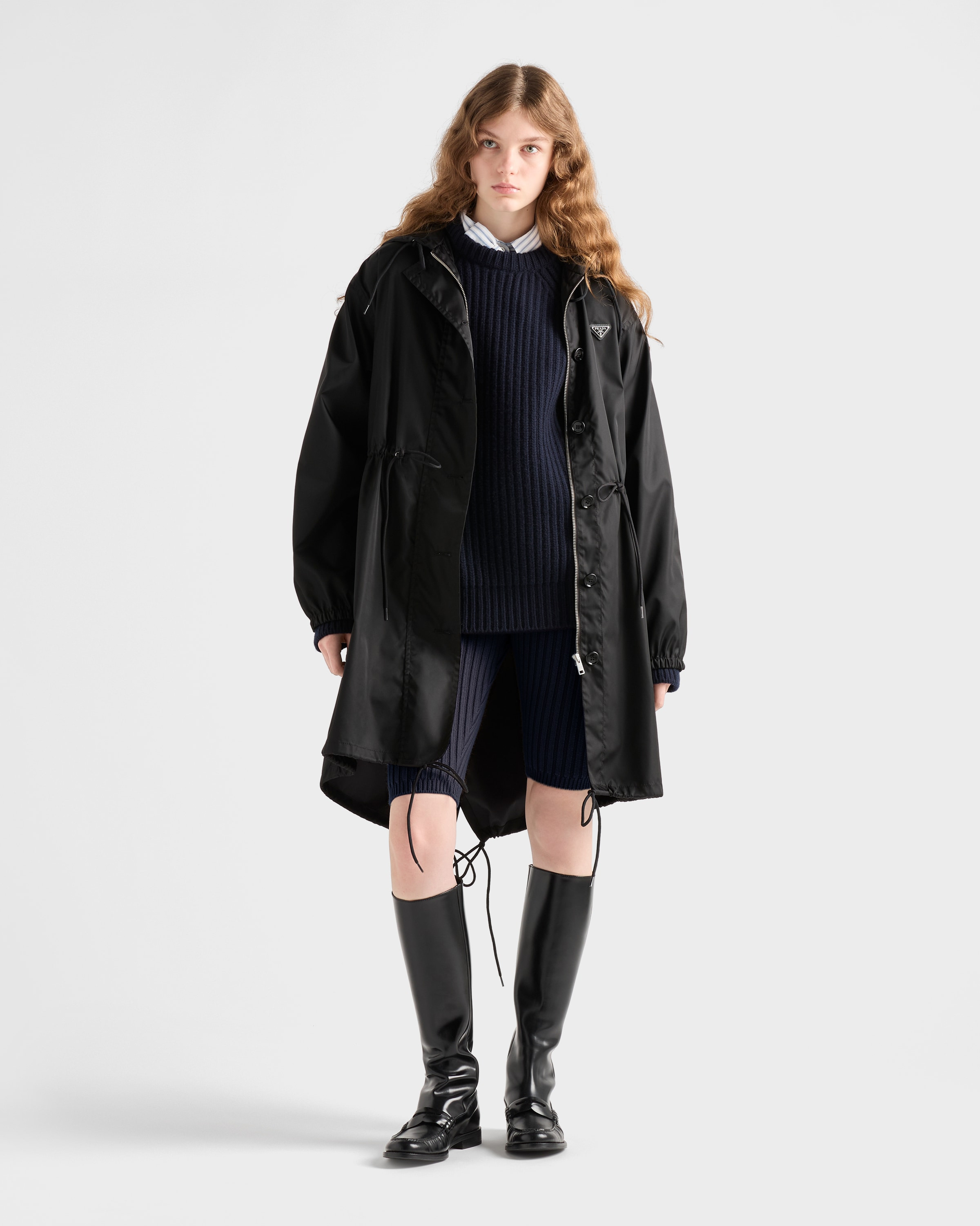 Re-Nylon raincoat - 2
