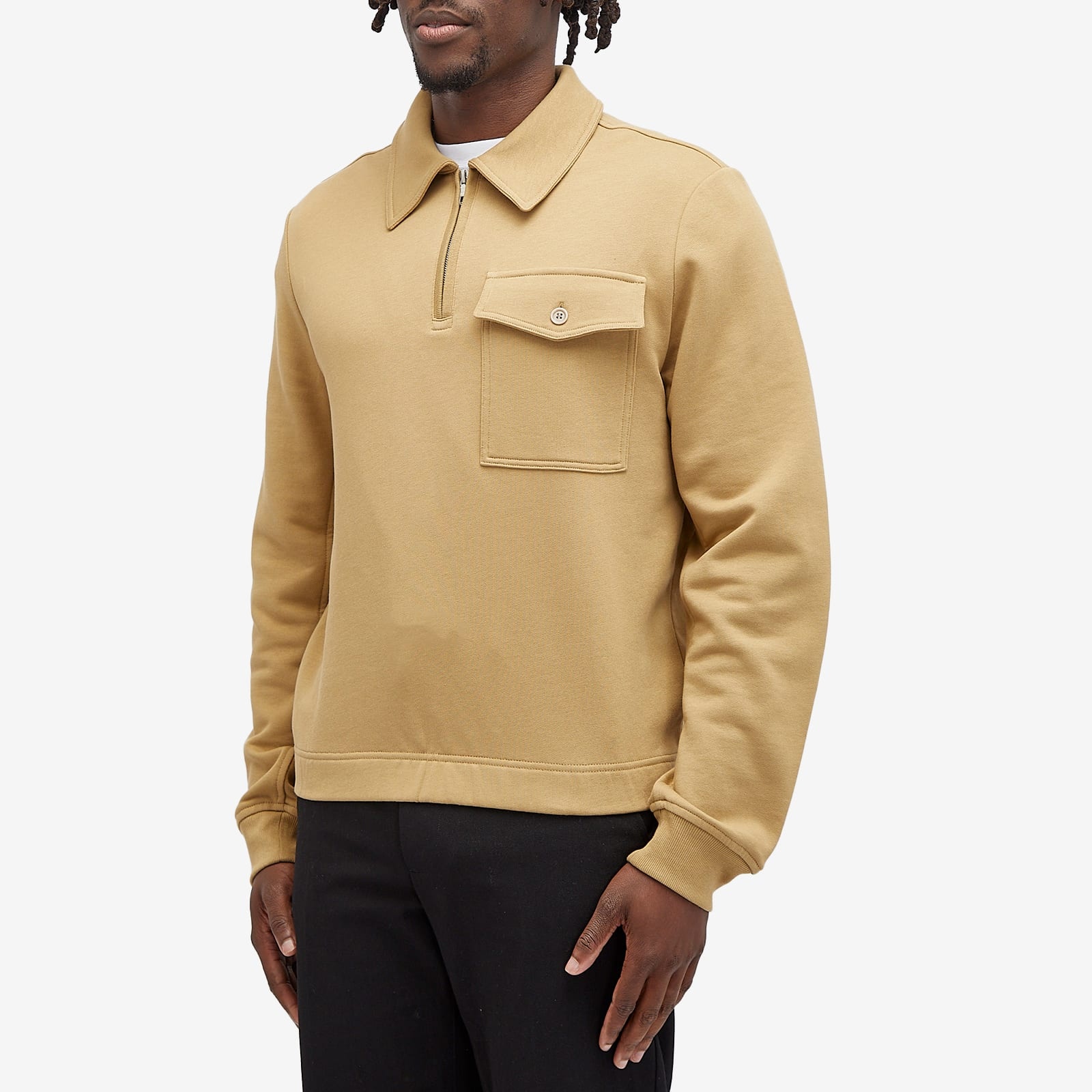 Dries Van Noten Haswell Quarter Zip Sweatshirt - 2