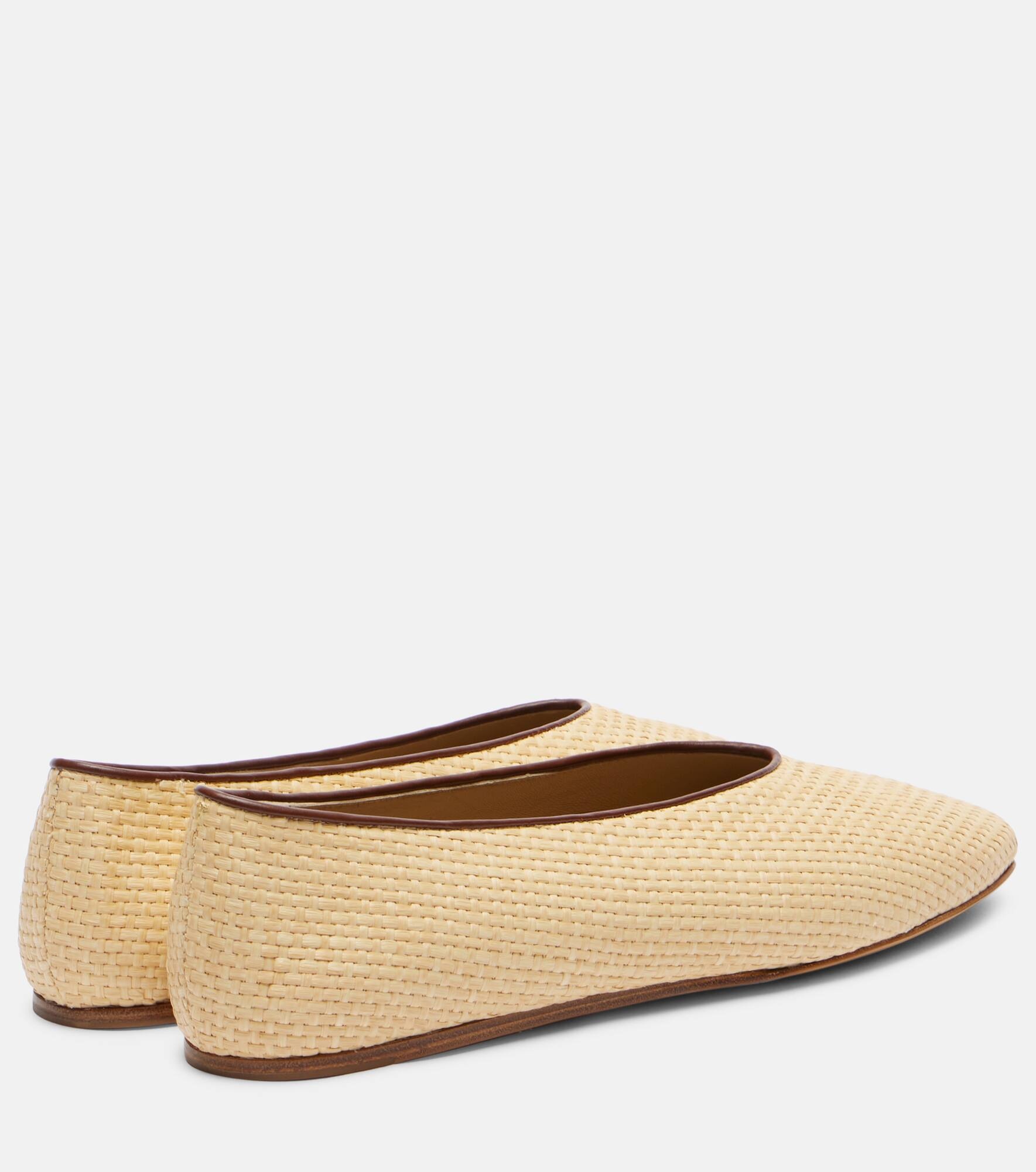Regency raffia ballet flats - 2